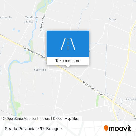 Strada Provinciale 97 map