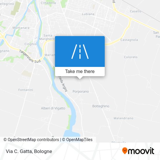 Via C. Gatta map
