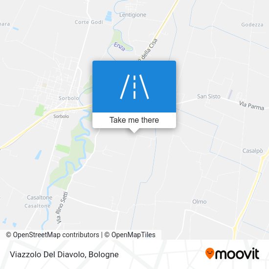 Viazzolo Del Diavolo map