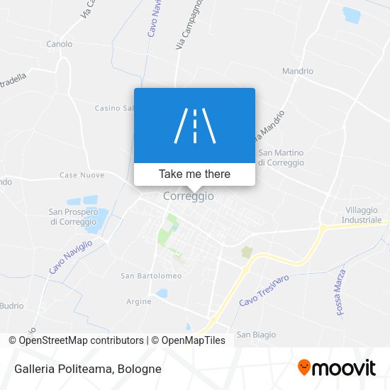 Galleria Politeama map