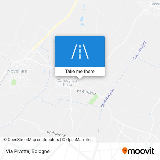 Via Pivetta map
