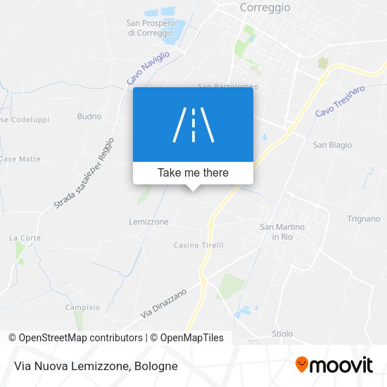 Via Nuova Lemizzone map