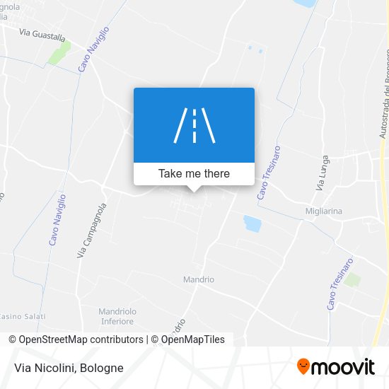 Via Nicolini map