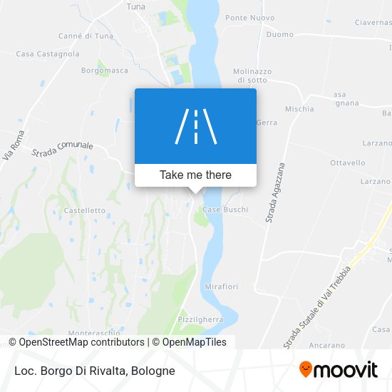 Loc. Borgo Di Rivalta map