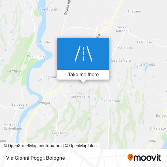 Via Gianni Poggi map