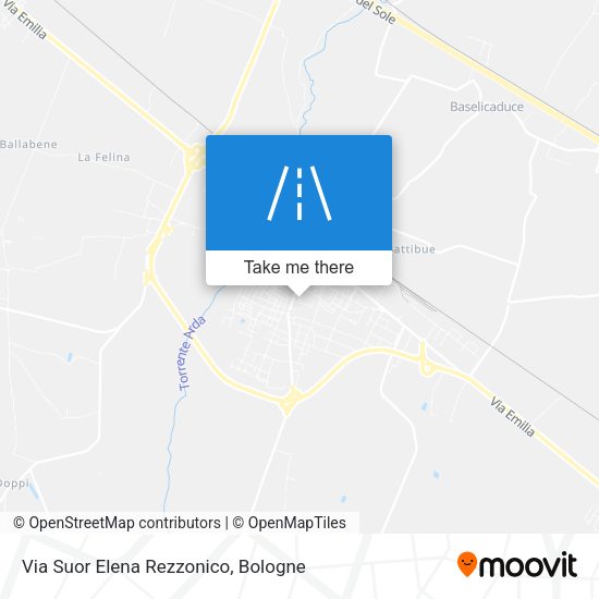 Via Suor Elena Rezzonico map