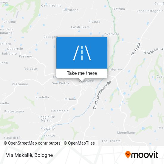 Via Makallè map
