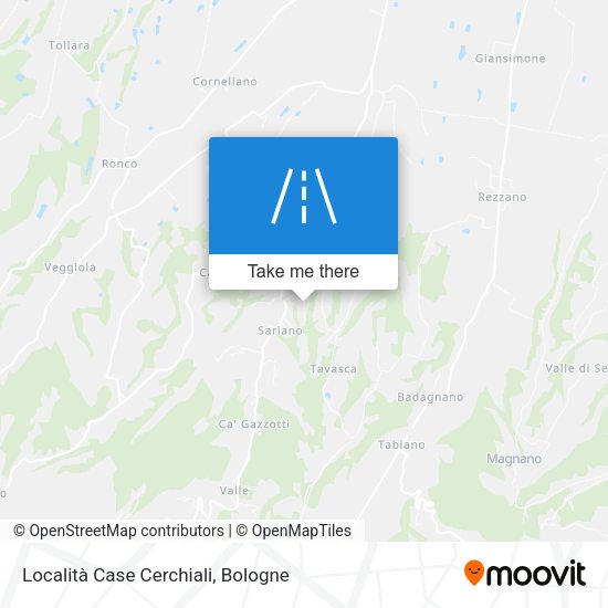 Località Case Cerchiali map