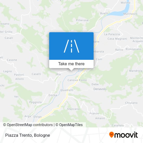 Piazza Trento map