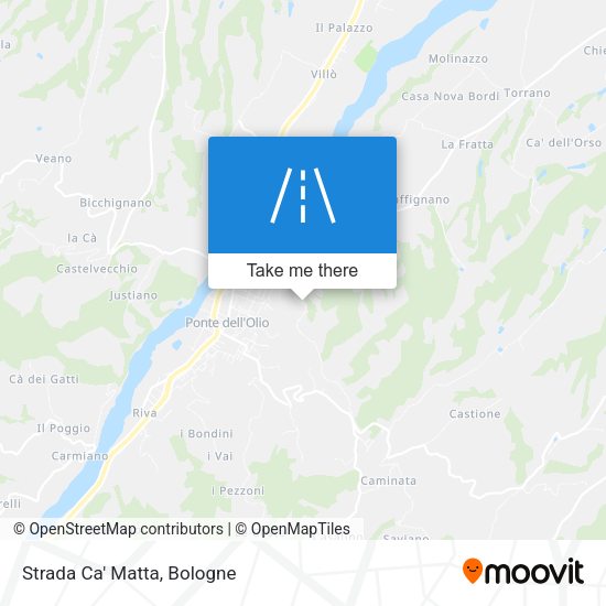 Strada Ca' Matta map