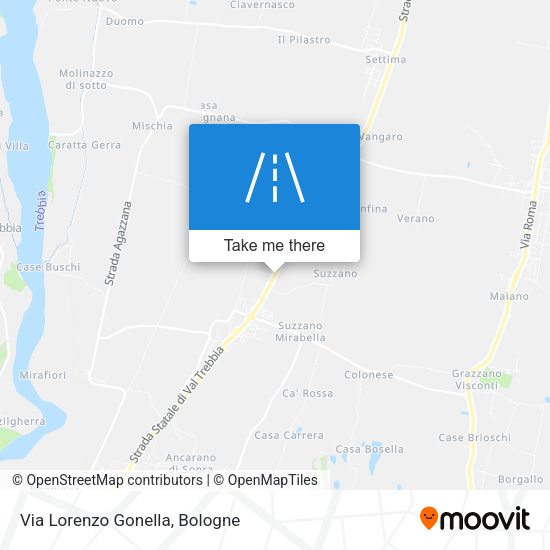 Via Lorenzo Gonella map