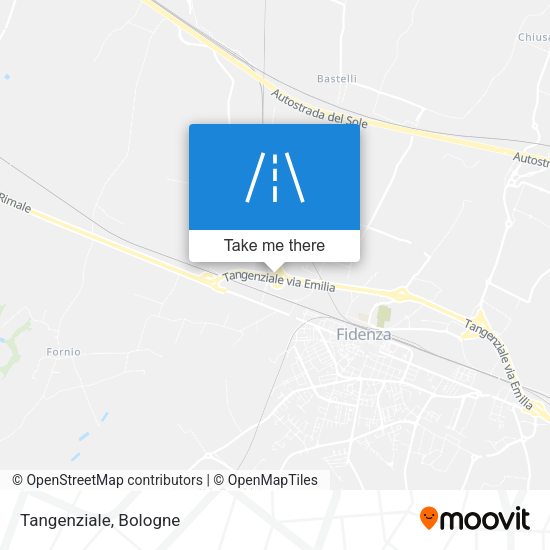 Tangenziale map