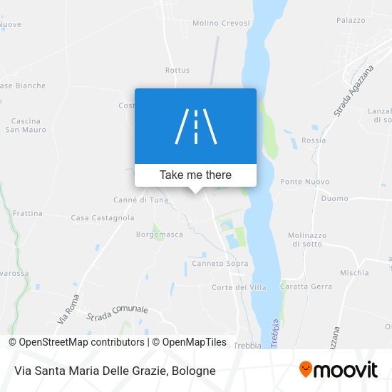 Via Santa Maria Delle Grazie map