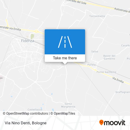 Via Nino Denti map