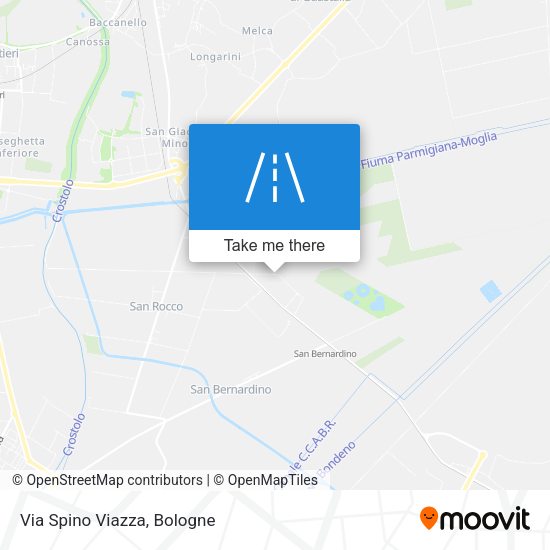 Via Spino Viazza map