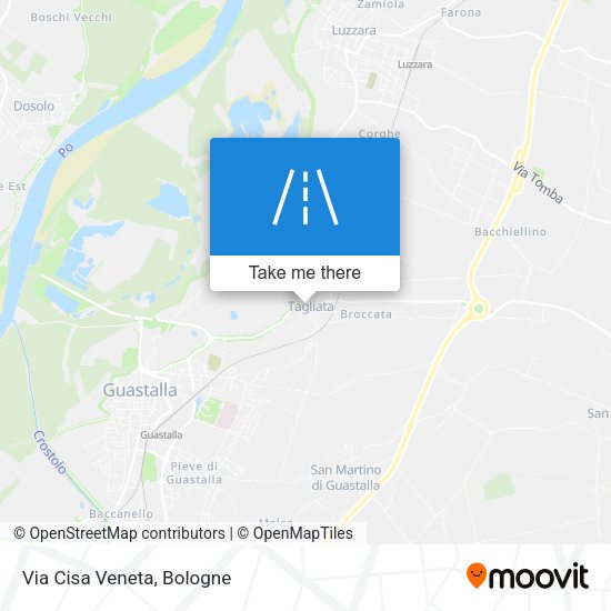 Via Cisa Veneta map