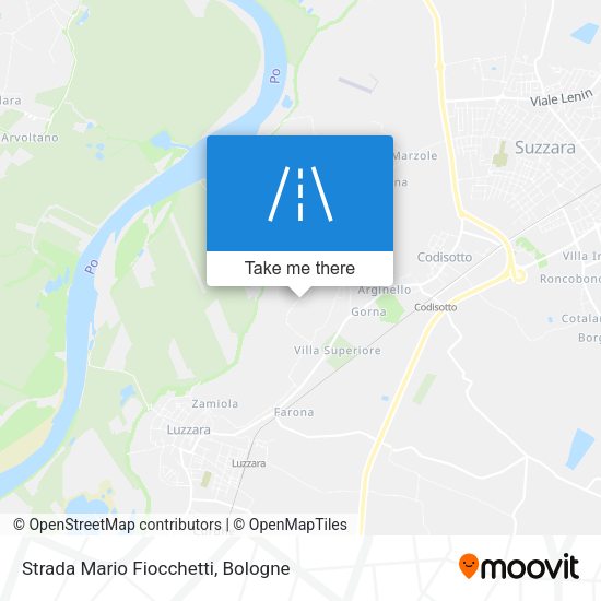 Strada Mario Fiocchetti map