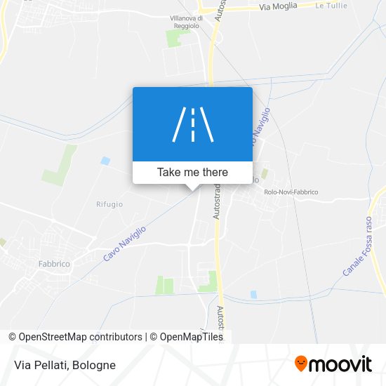 Via Pellati map