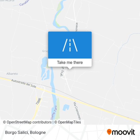 Borgo Salici map