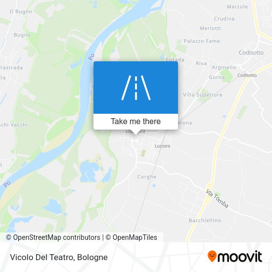 Vicolo Del Teatro map
