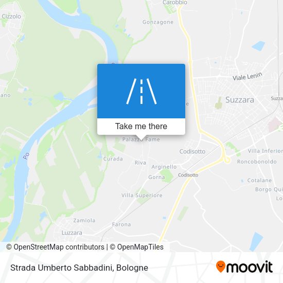 Strada Umberto Sabbadini map