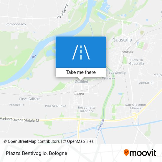 Piazza Bentivoglio map