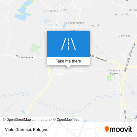 Viale Gramsci map