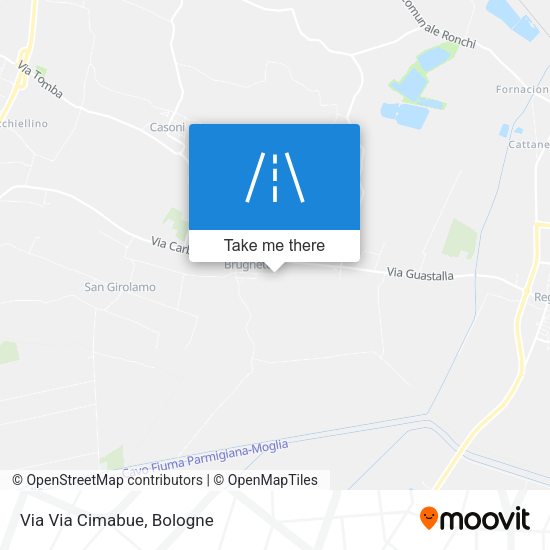 Via Via Cimabue map