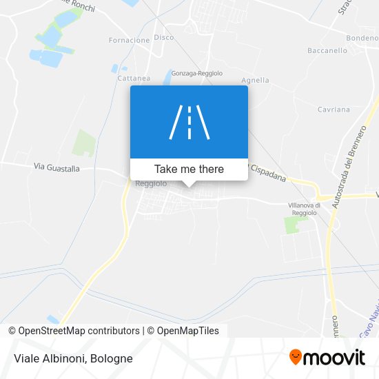 Viale Albinoni map