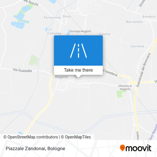Piazzale Zandonai map
