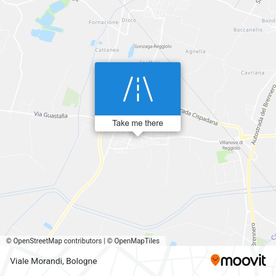 Viale Morandi map