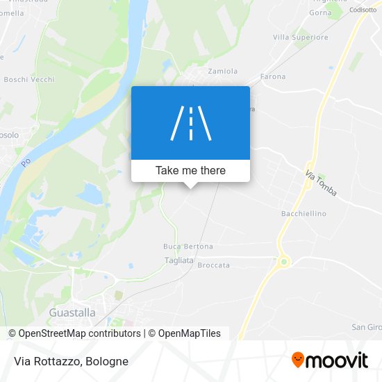 Via Rottazzo map