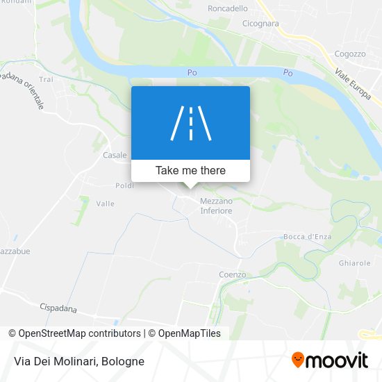 Via Dei Molinari map