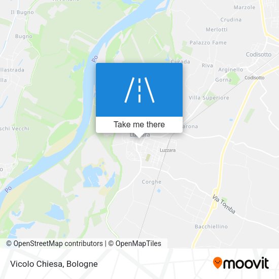 Vicolo Chiesa map