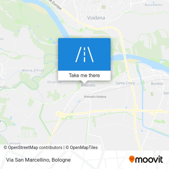 Via San Marcellino map