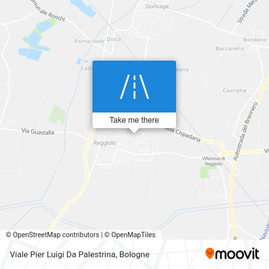 Viale Pier Luigi Da Palestrina map