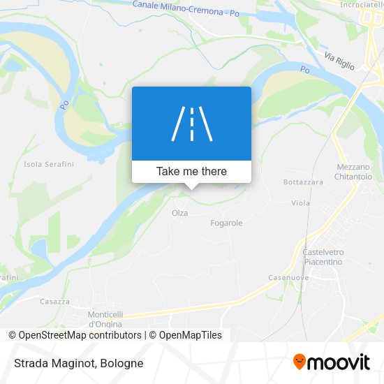 Strada Maginot map