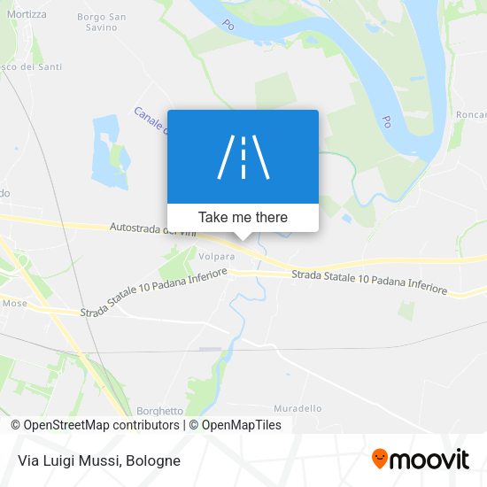 Via Luigi Mussi map