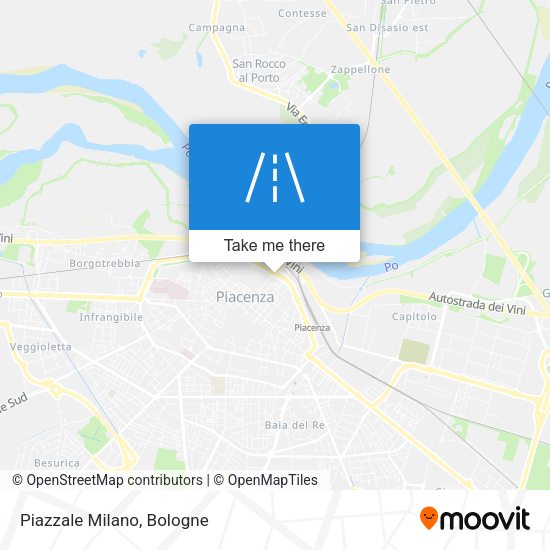 Piazzale Milano map