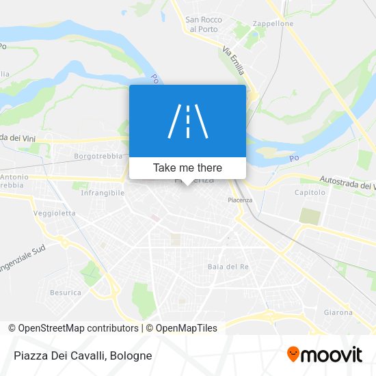 Piazza Dei Cavalli map
