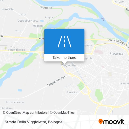 Strada Della Viggioletta map