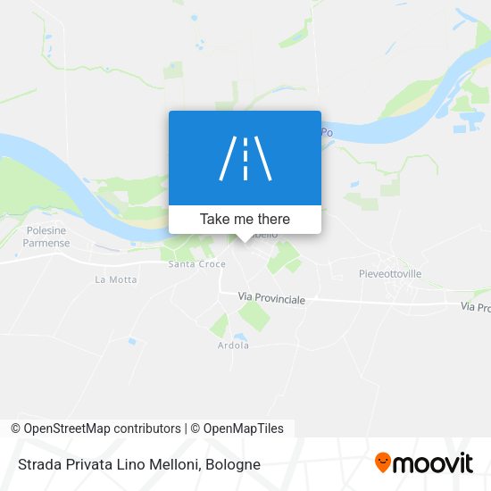 Strada Privata Lino Melloni map