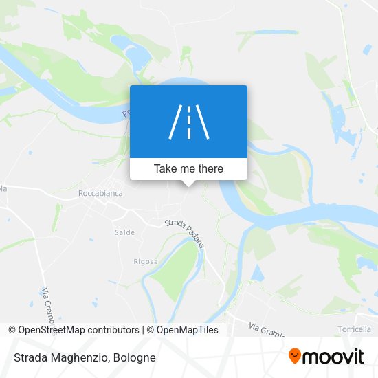Strada Maghenzio map