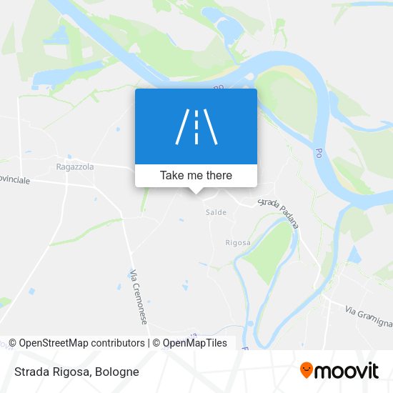 Strada Rigosa map
