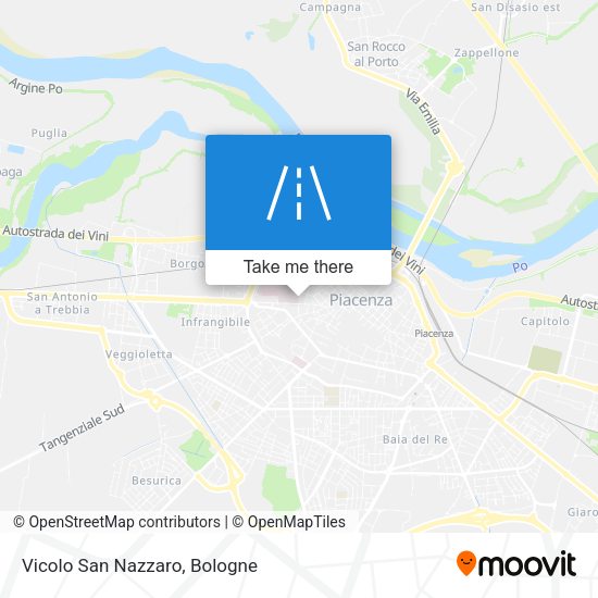 Vicolo San Nazzaro map