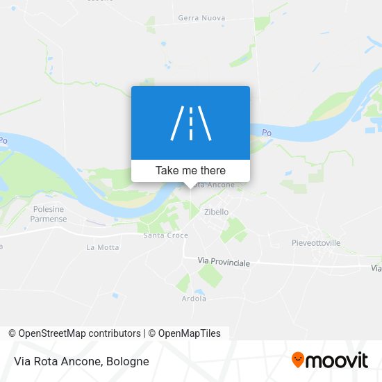 Via Rota Ancone map