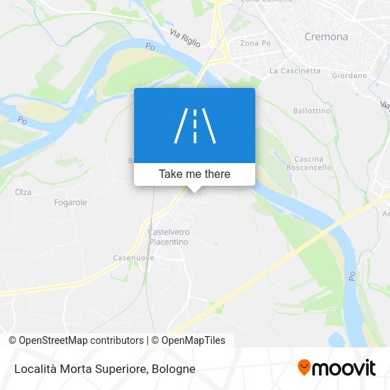 Località Morta Superiore map
