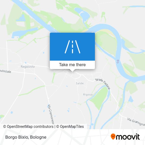 Borgo Bixio map