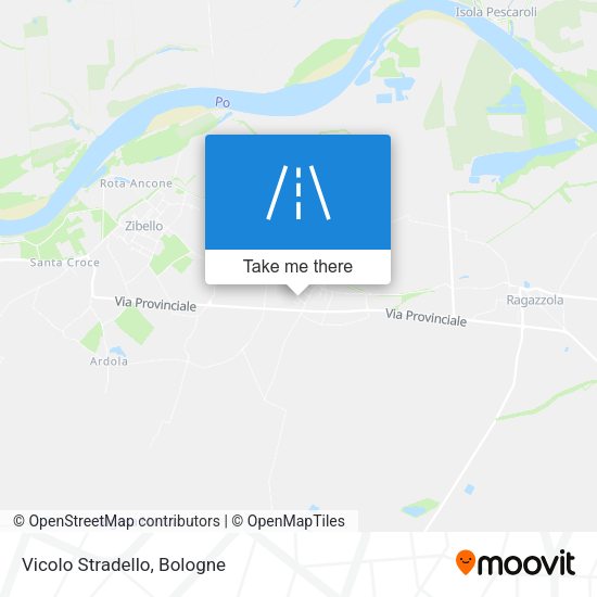 Vicolo Stradello map
