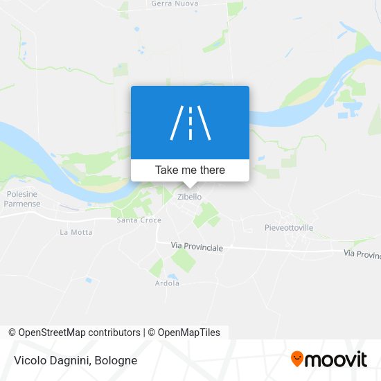 Vicolo Dagnini map
